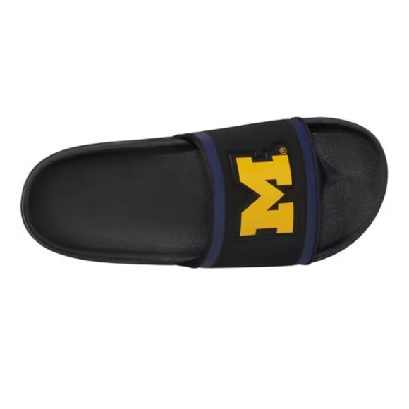 NWT Men's Michigan Wolverines Off Court Nike Slides - Picture 3 of 6